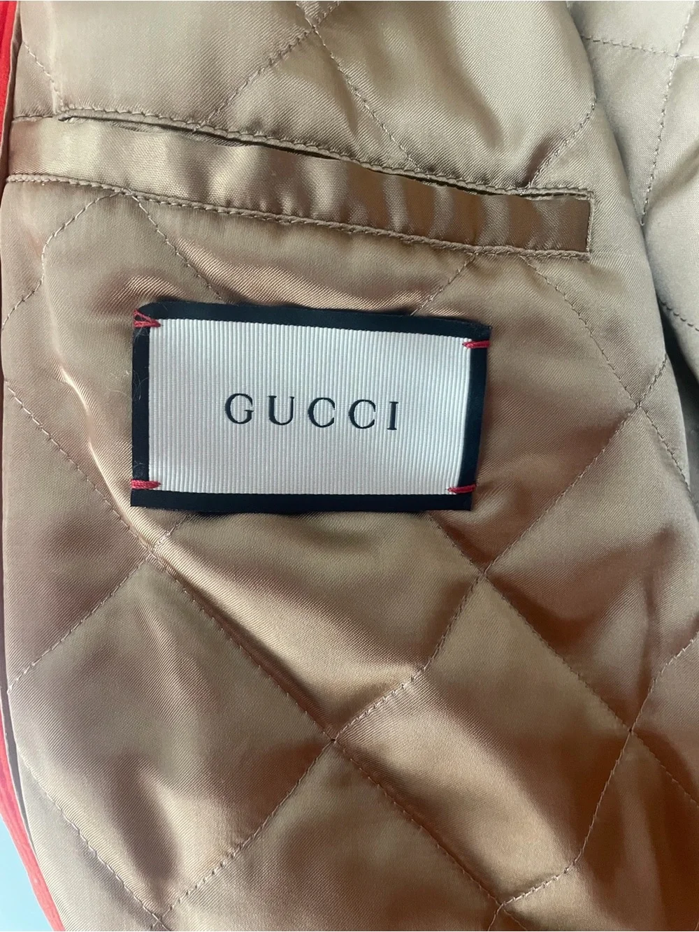 Gucci Corduroy Scarabaeidae Bomber Jacket